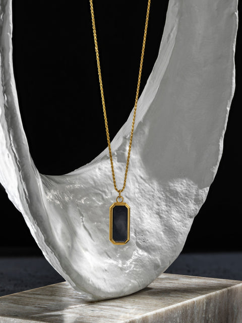 Cadena de cuerda dorada