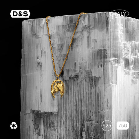 Cadena de cuerda dorada