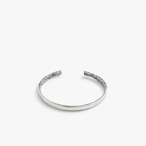 Sterling Silver Burnout Cuff