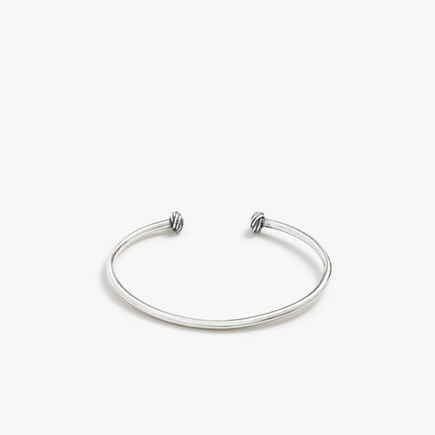 Sterling Silver Knot Cuff