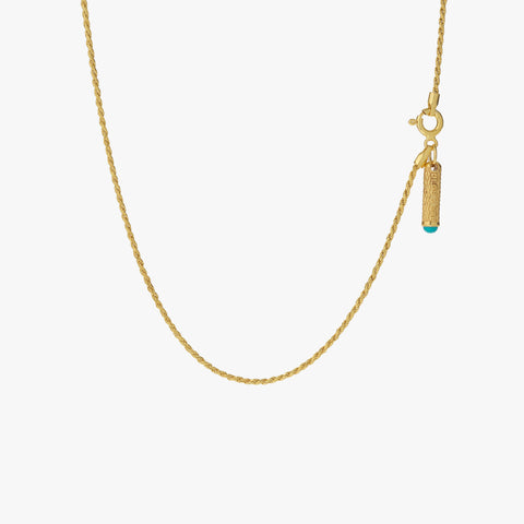 Gold Lucky Horseshoe Pendant Necklace