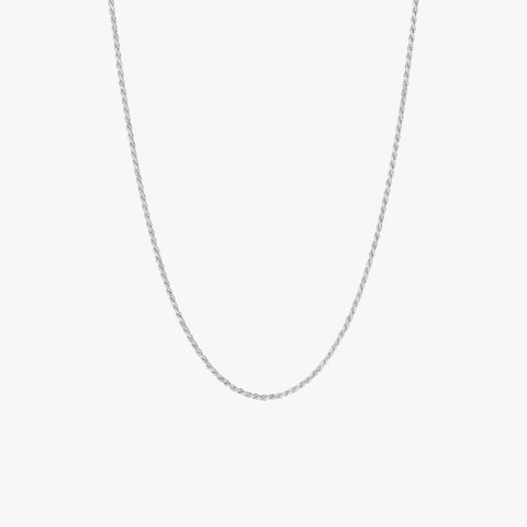 Sterling Silver Rope Chain