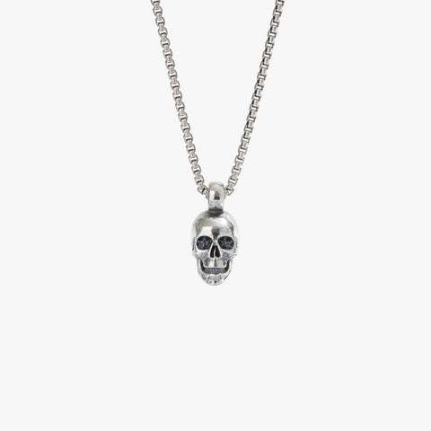 Sterling Silver Skull Necklace