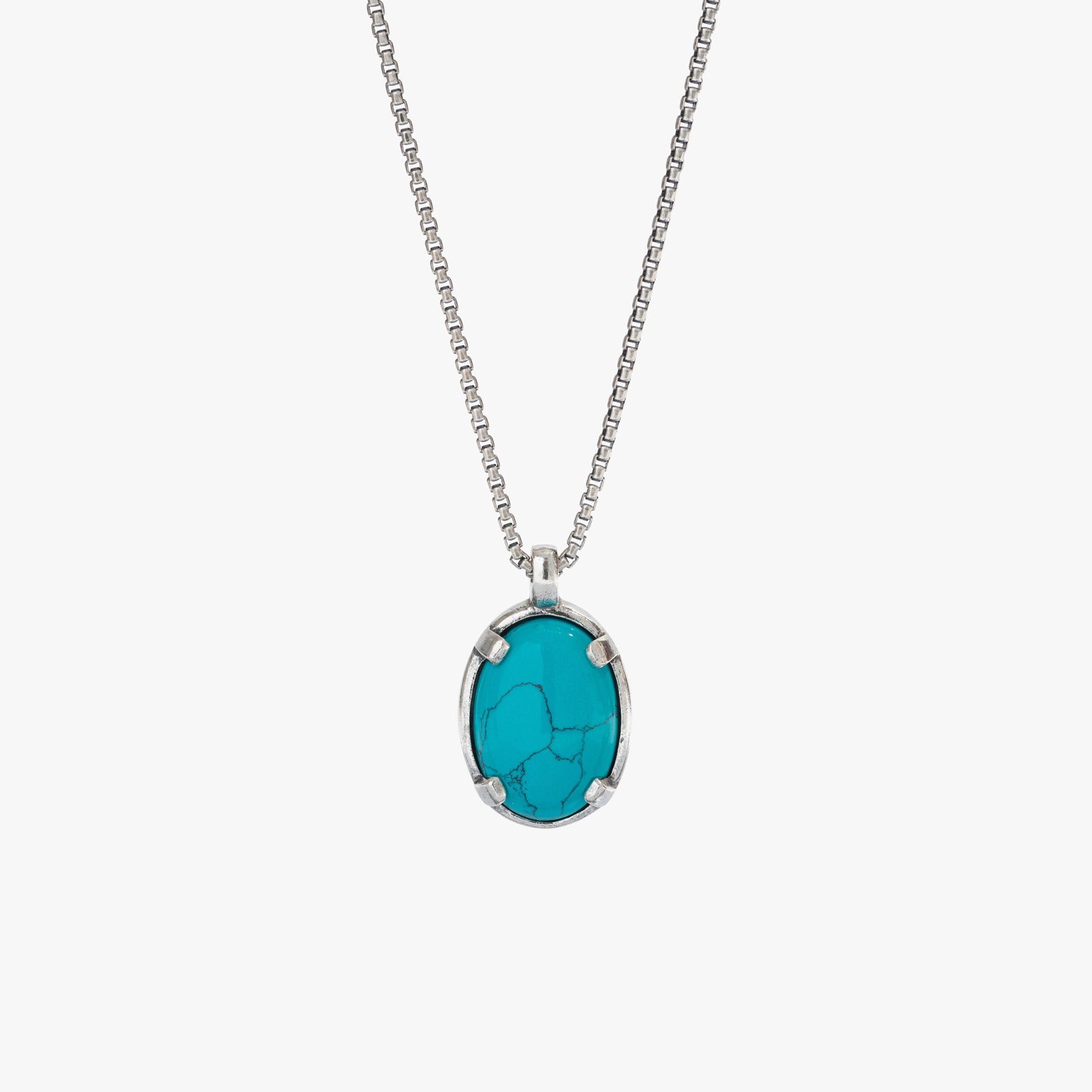 Pendientes De Piedras Preciosas Turquesa Plata De Ley Boho - España