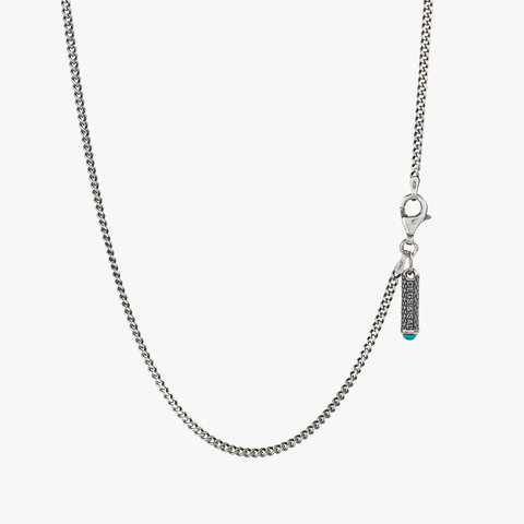 Black Greek Key Necklace