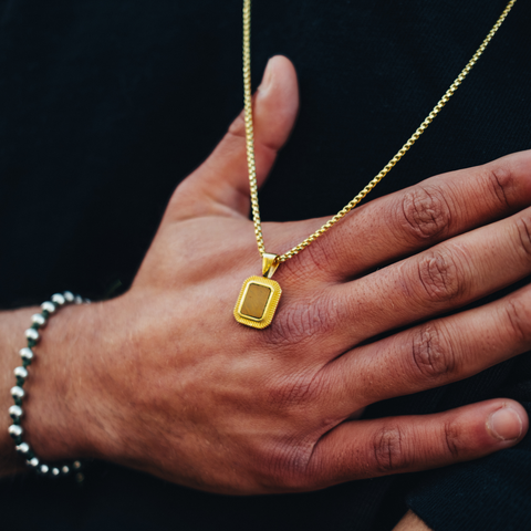 Gold Tiger Eye Necklace