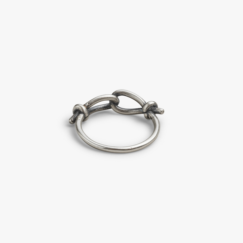Silver Interlock Ring