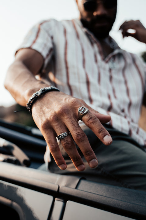 Sterling Silver Feather Ring