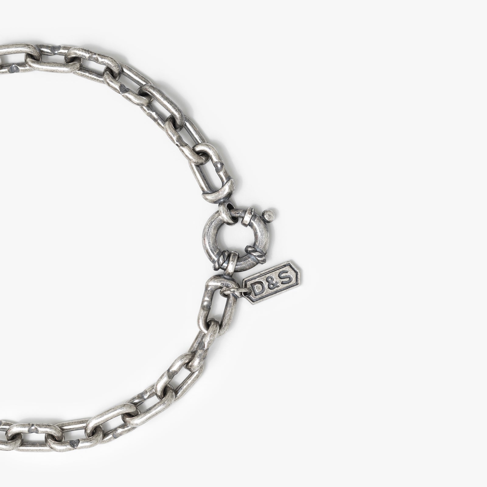 Sterling Silver Lock Chain Bracelet – Degs & Sal