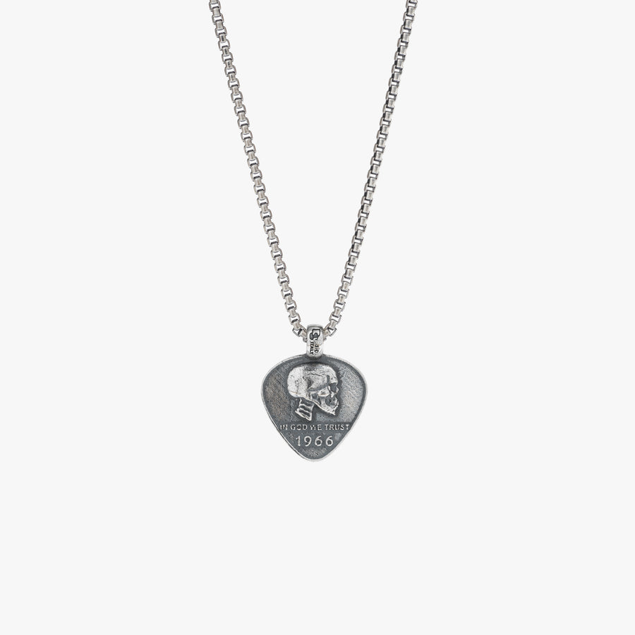 Sterling Silver In God We Trust Necklace