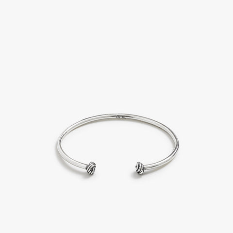 Sterling Silver Knot Cuff