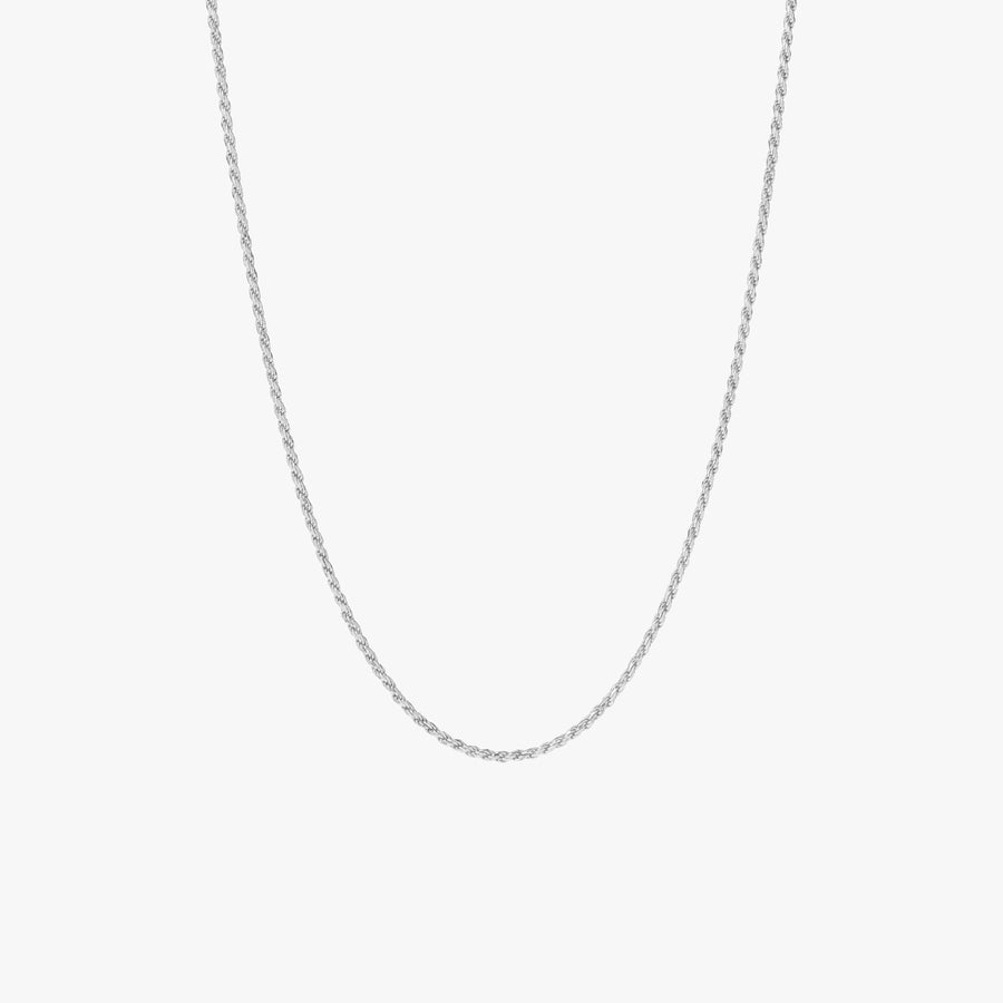 Sterling Silver Rope Chain