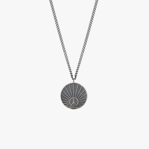 Sterling Silver Peace Necklace