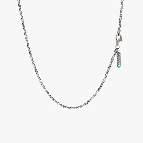 Sterling Silver Box Chain Necklace