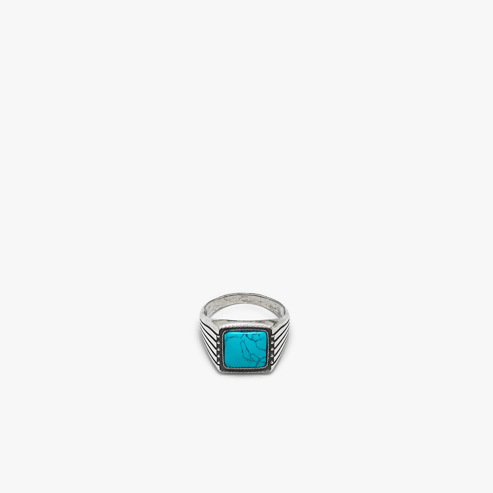 Sterling Silver Easy Rider Ring with Turquoise Stone – Degs & Sal