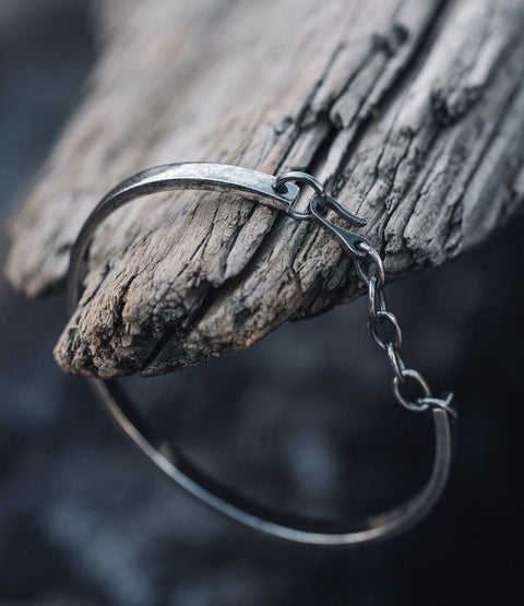 Sterling Silver Half Cuff