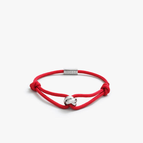 Pulsera Trinity en plata de ley roja - Venta privada – Degs & Sal